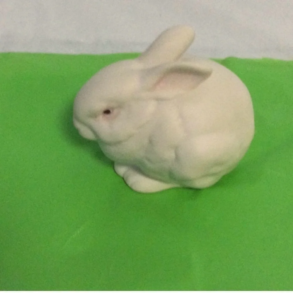 Cybis Figurine’s Bunny -Mr Snowball
